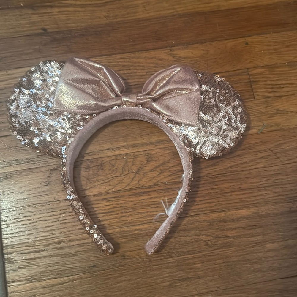Sequin Minnie Mouse Ears Headband